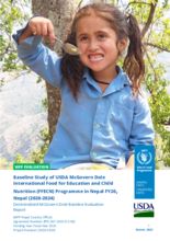 Baseline Survey of USDA McGovern-Dole International Food or Education and Child Nutrition Programme FY, Nepal (2020-2024)