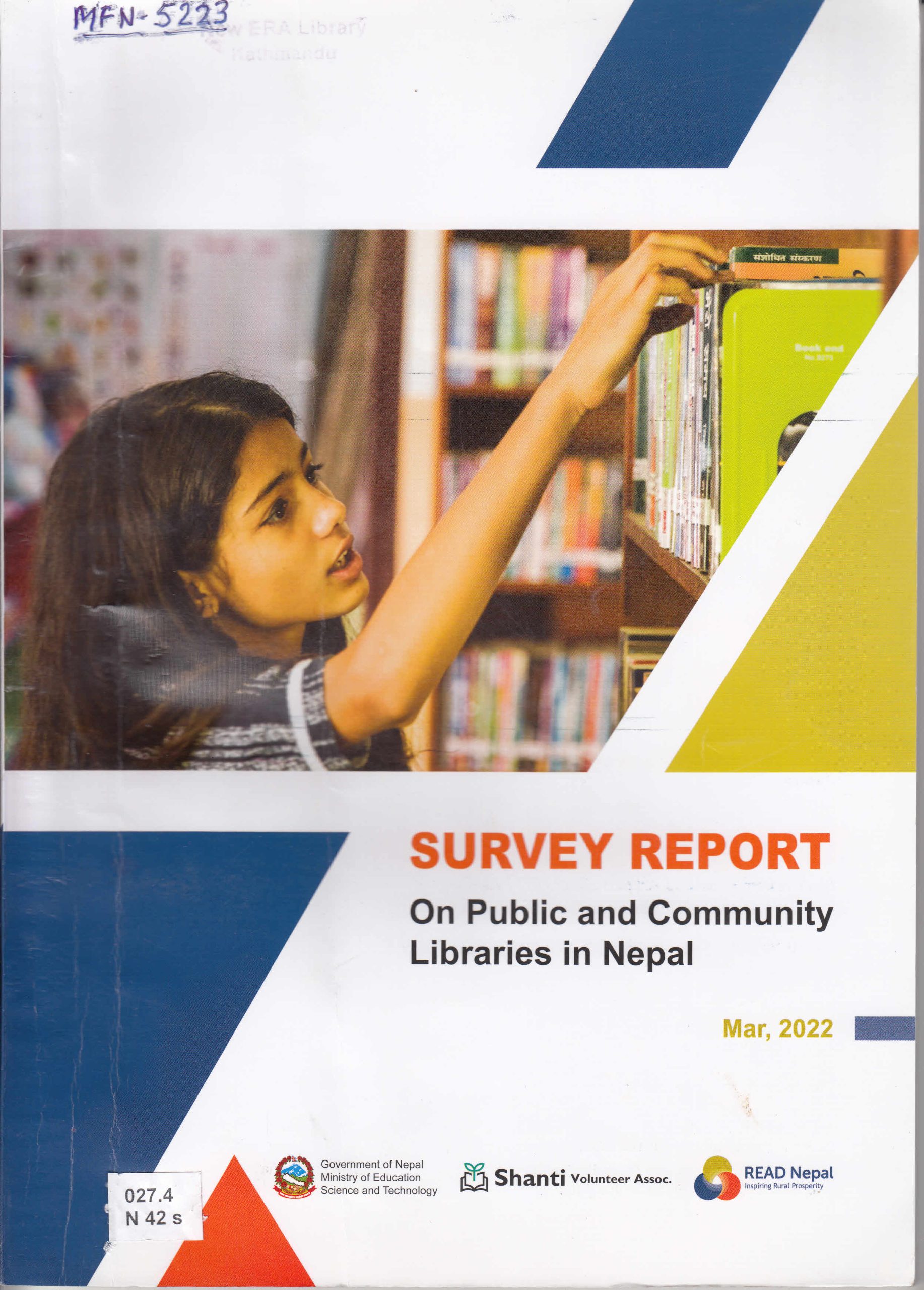 Public and Community Library Survey in Nepal